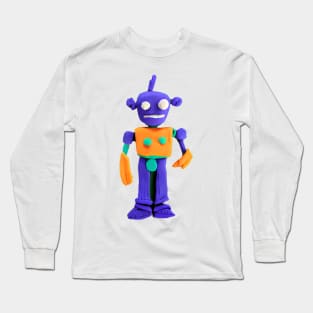 Silly Robot Long Sleeve T-Shirt